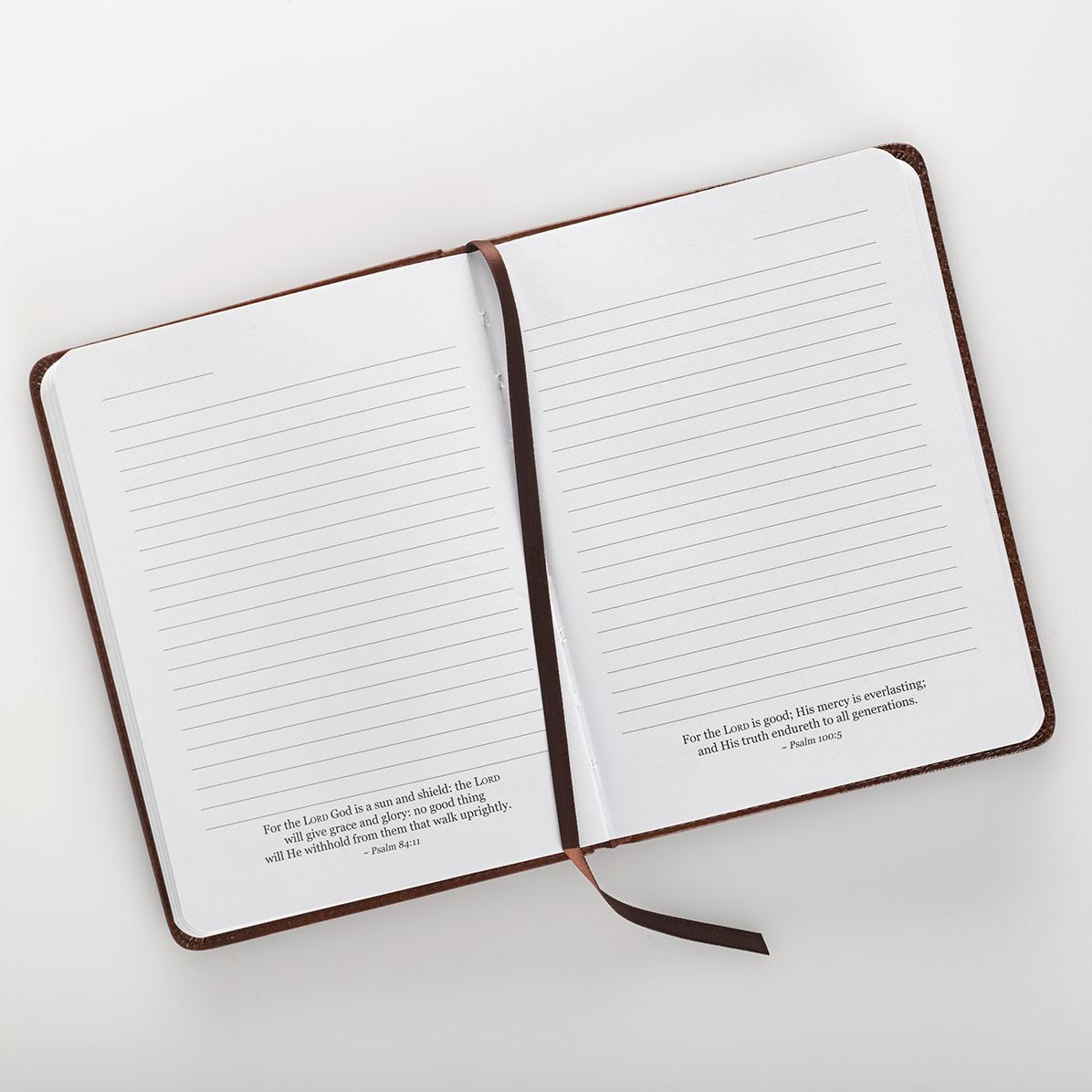 Journal Lux-Leather Be Strong & Courageous Josh 1:9