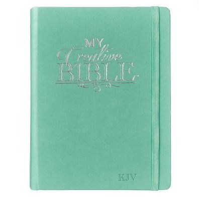 KJV My Creative Bible (Faux Leather Hardcover, Teal)