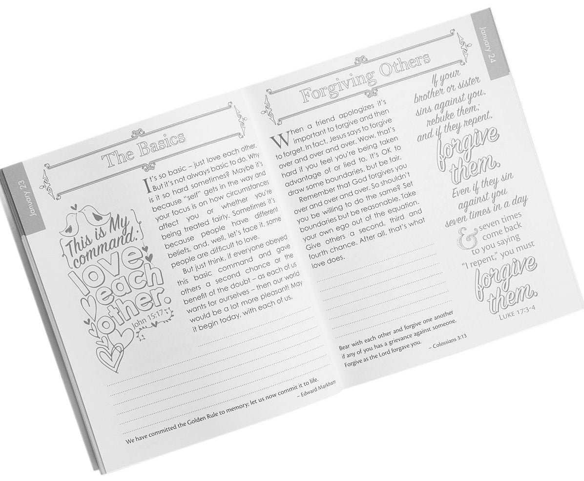 Illustrated Words Jesus for Women Devotional Book