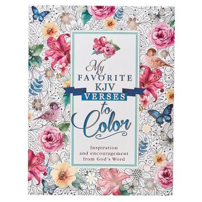 My Favorite KJV Verses to Color: Inspiration and encouragement from God's Word