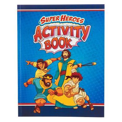Activity Book Super Heroes