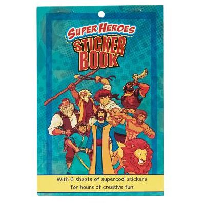 Sticker Book Super Heroes