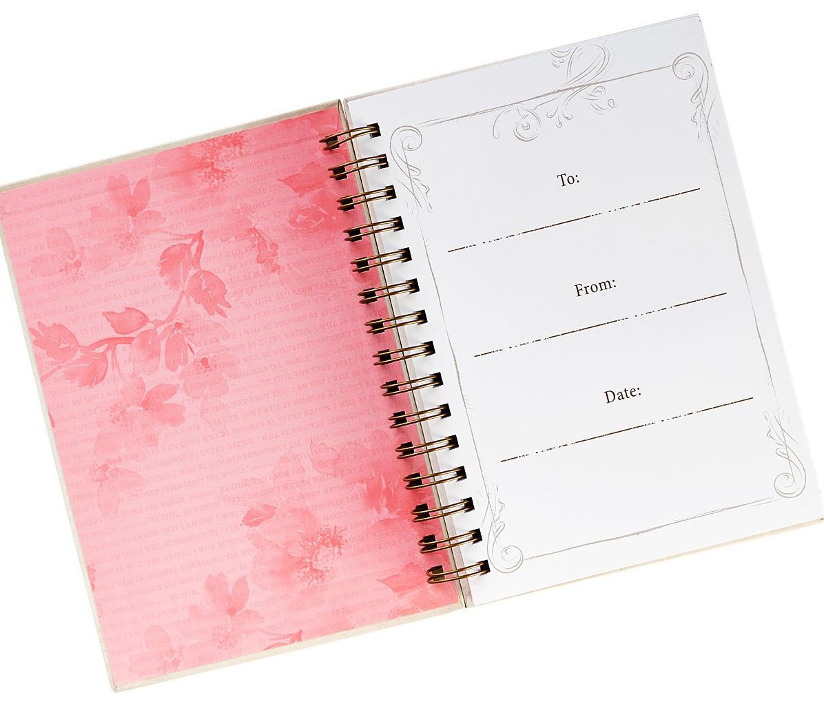 Journal Wirebound Large Be Stilux-Leather