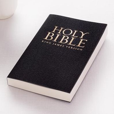 KJV Bible Gift & Award (Faux Leather, Black)