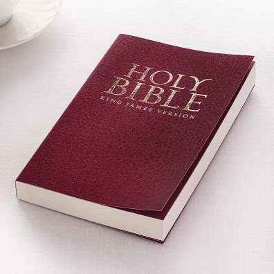 KJV Bible Gift & Award (Faux Leather, Burgundy)