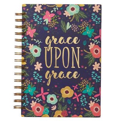 Grace Upon Grace: Journal Wirebound Large