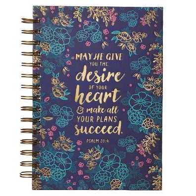 May He Give You the Desire of Your Heart, Journal Wirebound