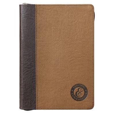 Journal Lux-Leather W/Zipper S