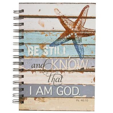 Journal Wirebound Starfish Be Still