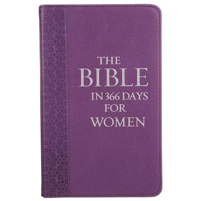 Lux-Leather Purple - The Bible in 3665 Days for Women