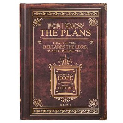 Journal Classic Brown I Know the Plans