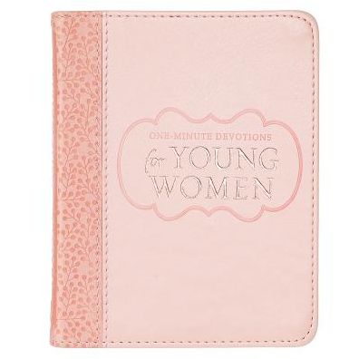 One-Min Devotions for Young Women Lux-Leather