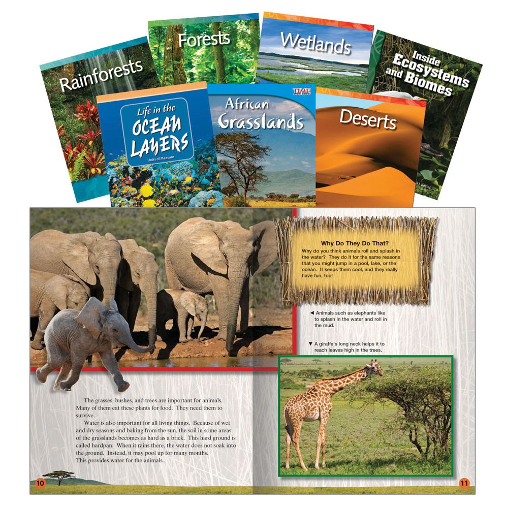 Biomes and Ecosystems Set of 7