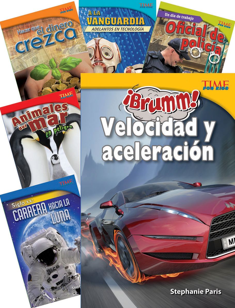 TIME FOR KIDS Informational Text Grade 5 Spanish Set 1 10-Book Set (TIME FOR KIDS Nonfiction Readers)