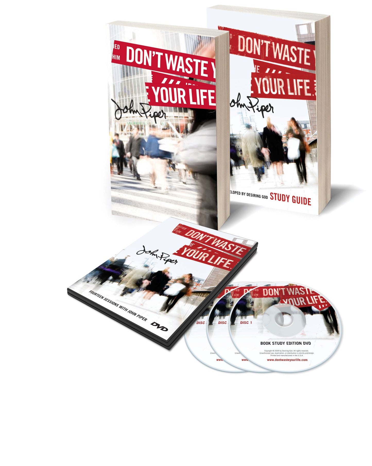 Don't Waste Your Life Group Study Set [With DVD and Study Guide]