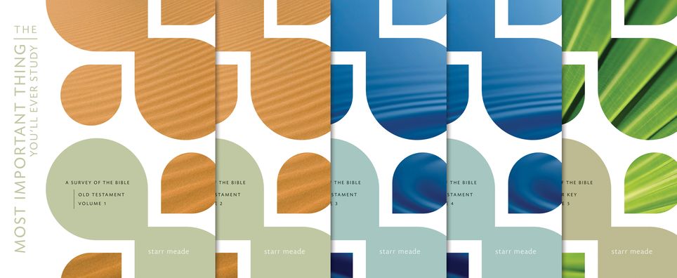 The Most Important Thing You'll Ever Study, 4-Volume Set with Answer Key: A Survey of the Bible