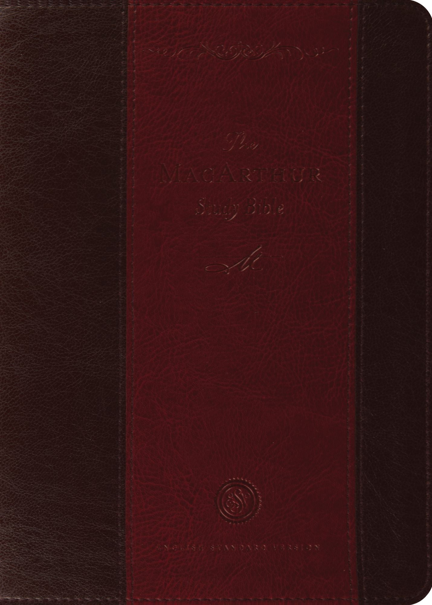 The MacArthur Study Bible (Trutone, Brown/Crimson)