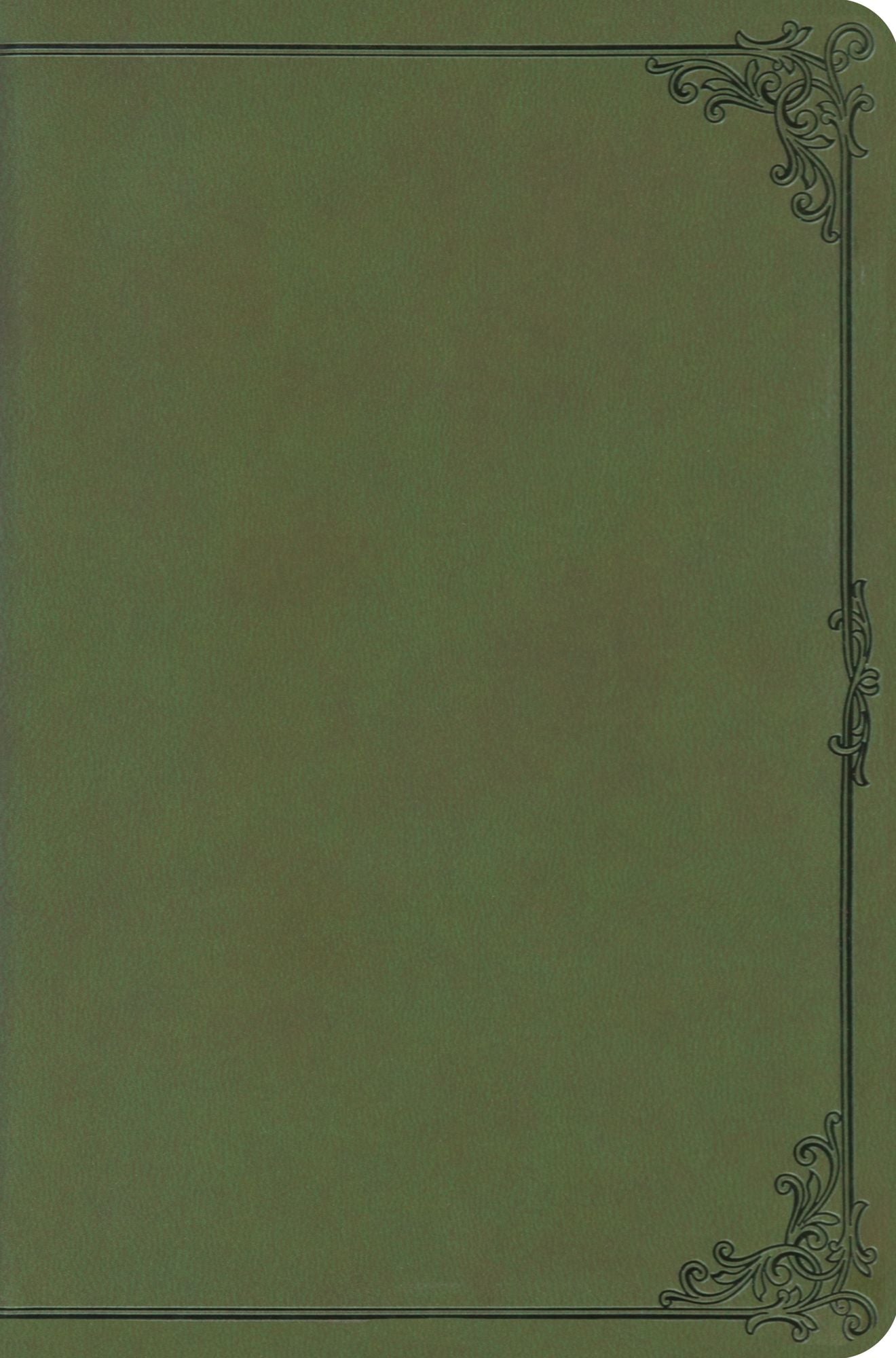ESV Compact Bible (TruTone, Avocado, Frame Design)