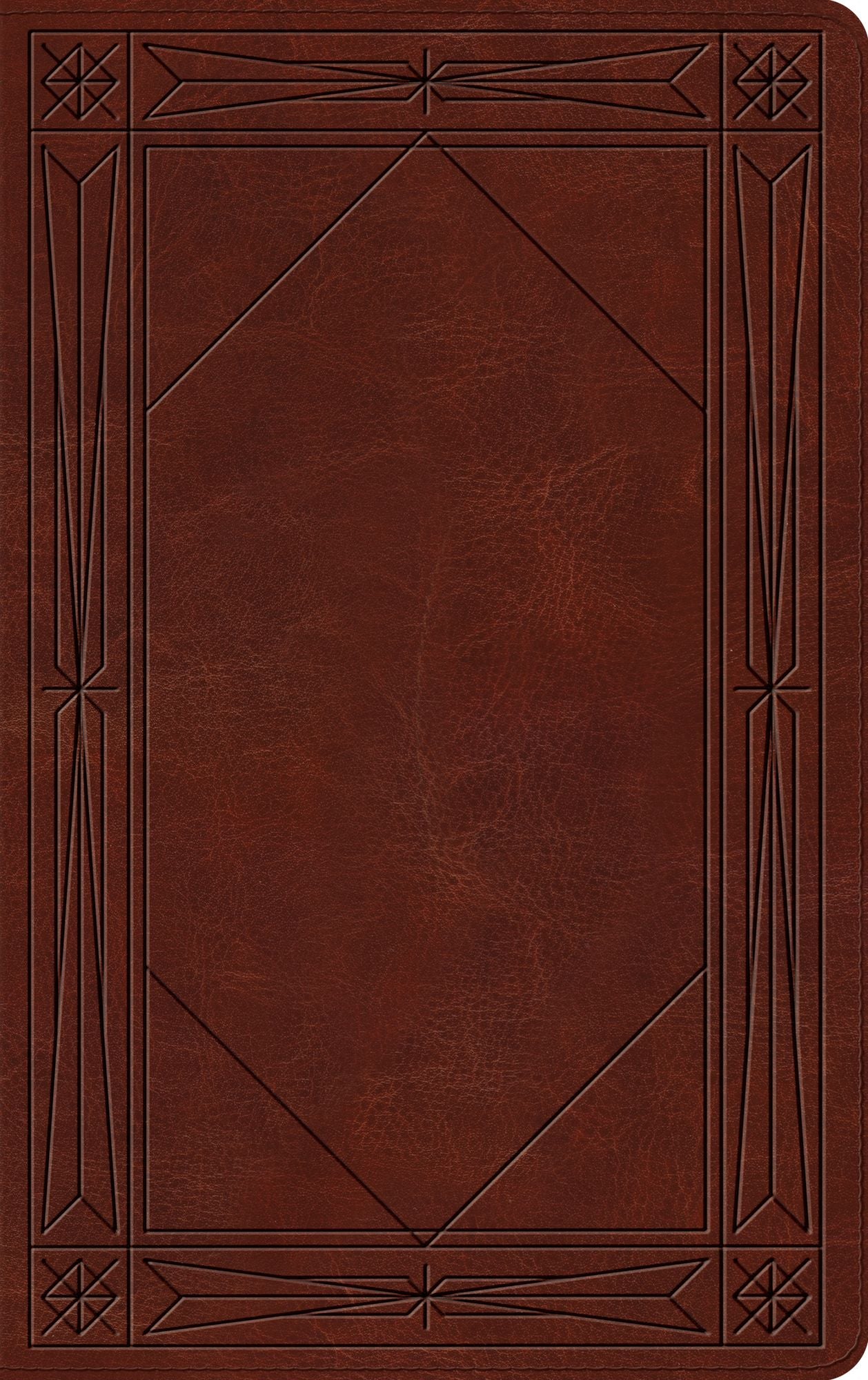 ESV Thinline Bible (TruTone, Brown, Window Design)