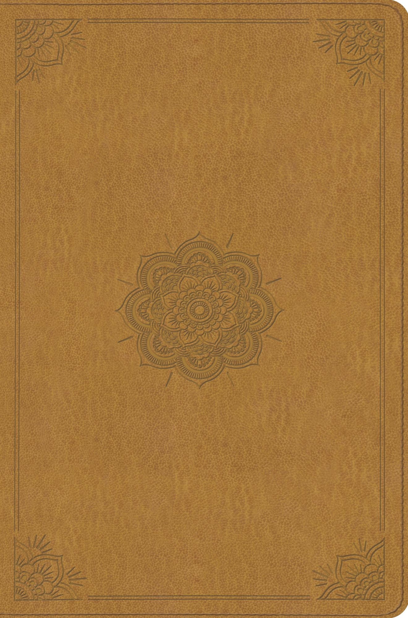 ESV Compact Bible (TruTone, Goldenrod, Emblem Design)
