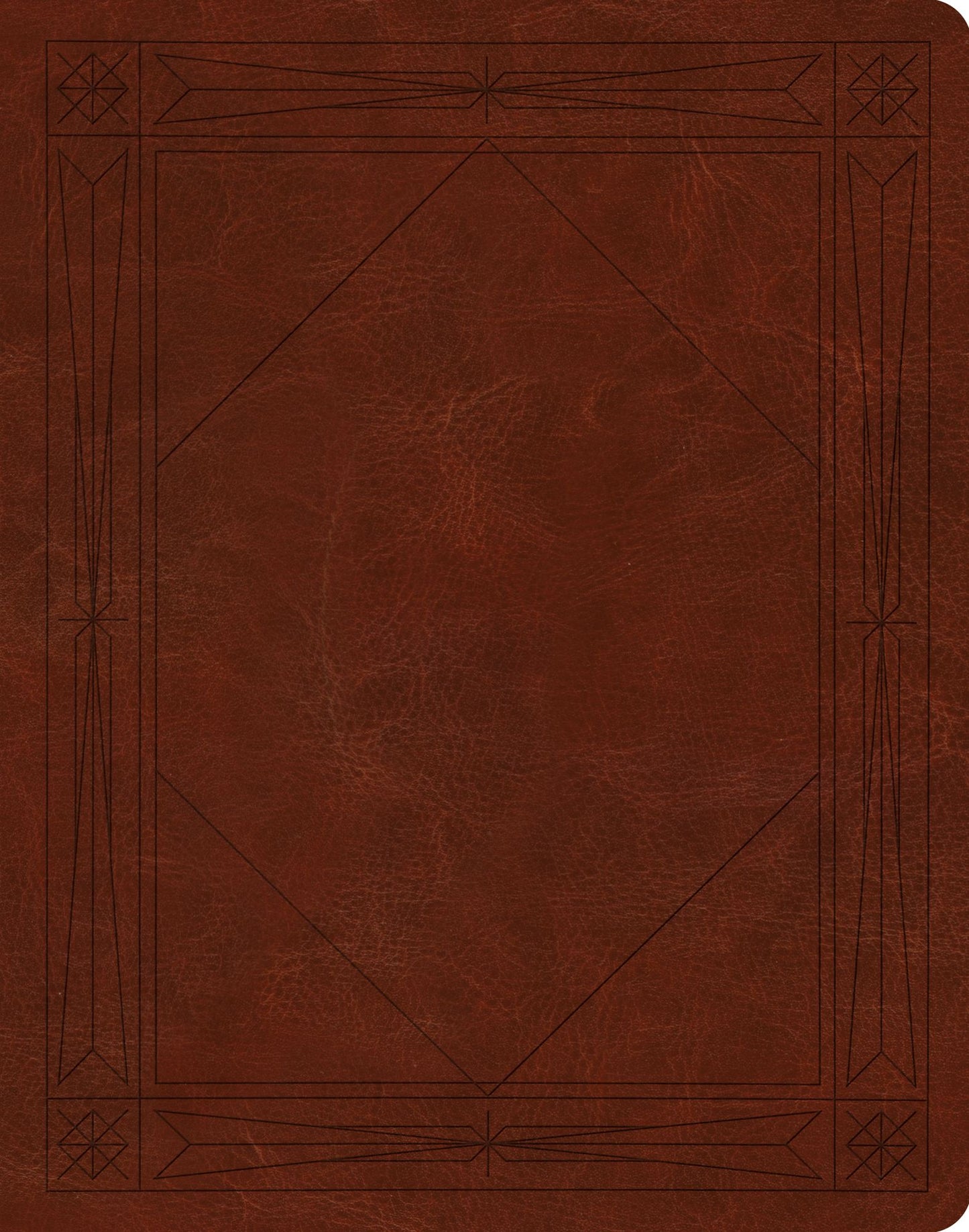 ESV Single Column Journaling Bible (TruTone, Brown, Window Design)