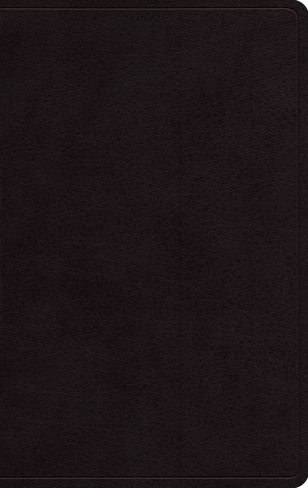ESV Large Print Personal Size Bible (Black)