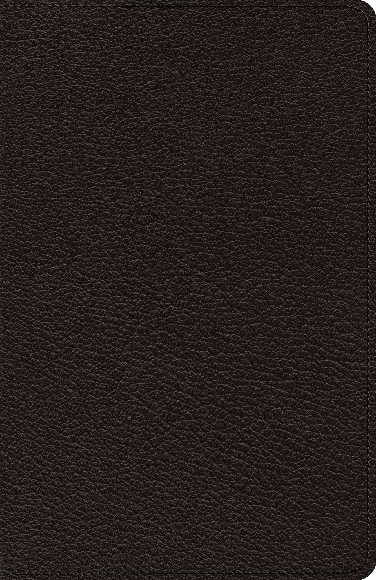 ESV Heirloom Thinline Bible (Goatskin, Black)