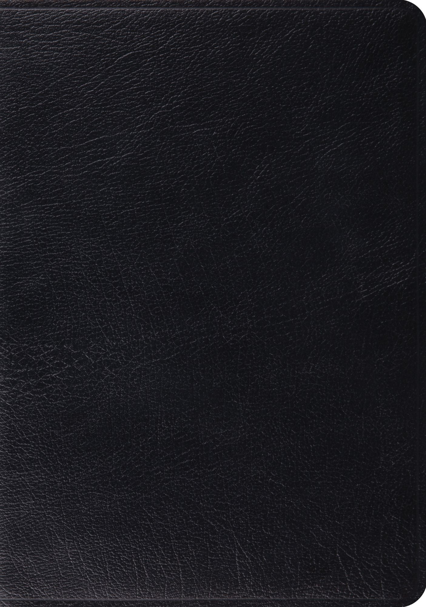 ESV Study Bible (Genuine Leather, Black, Indexed)