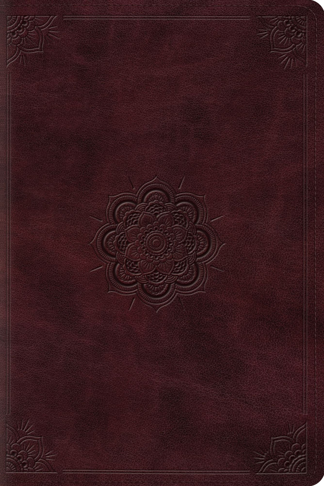 ESV Personal Reference Bible (TruTone, Mahogany, Emblem Design)