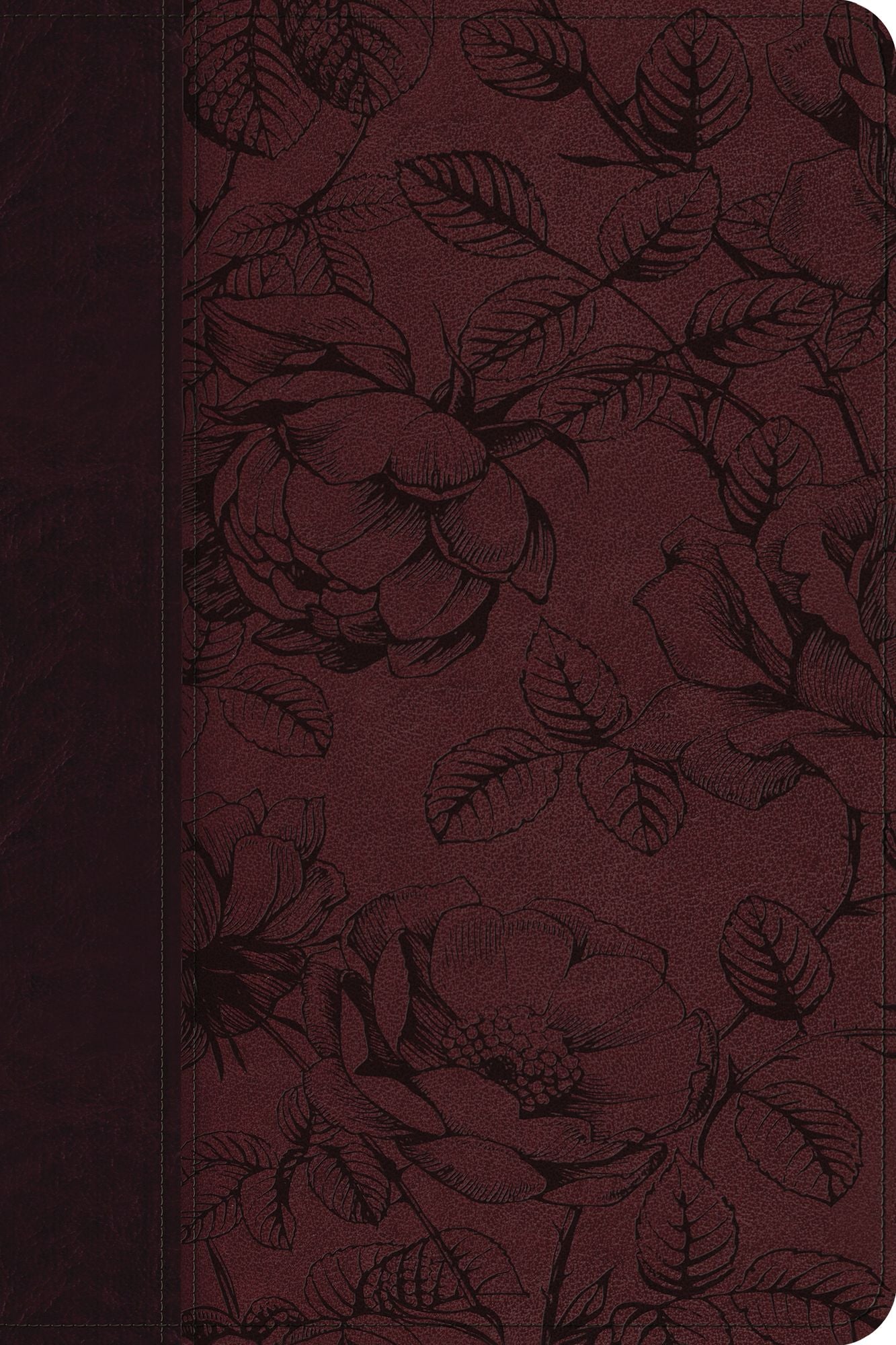 ESV Gospel Transformation Bible (TruTone, Burgundy, Blossom Design)