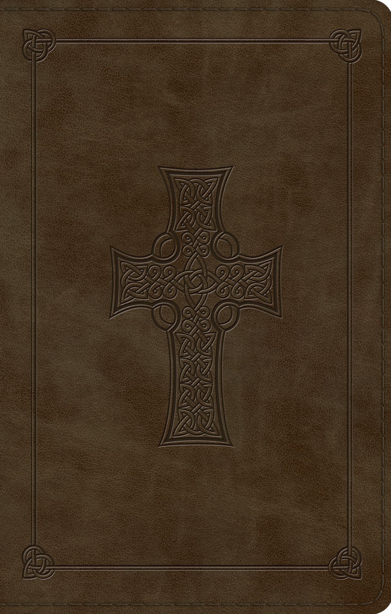 ESV Premium Gift Bible (TruTone, Olive, Celtic Cross Design)