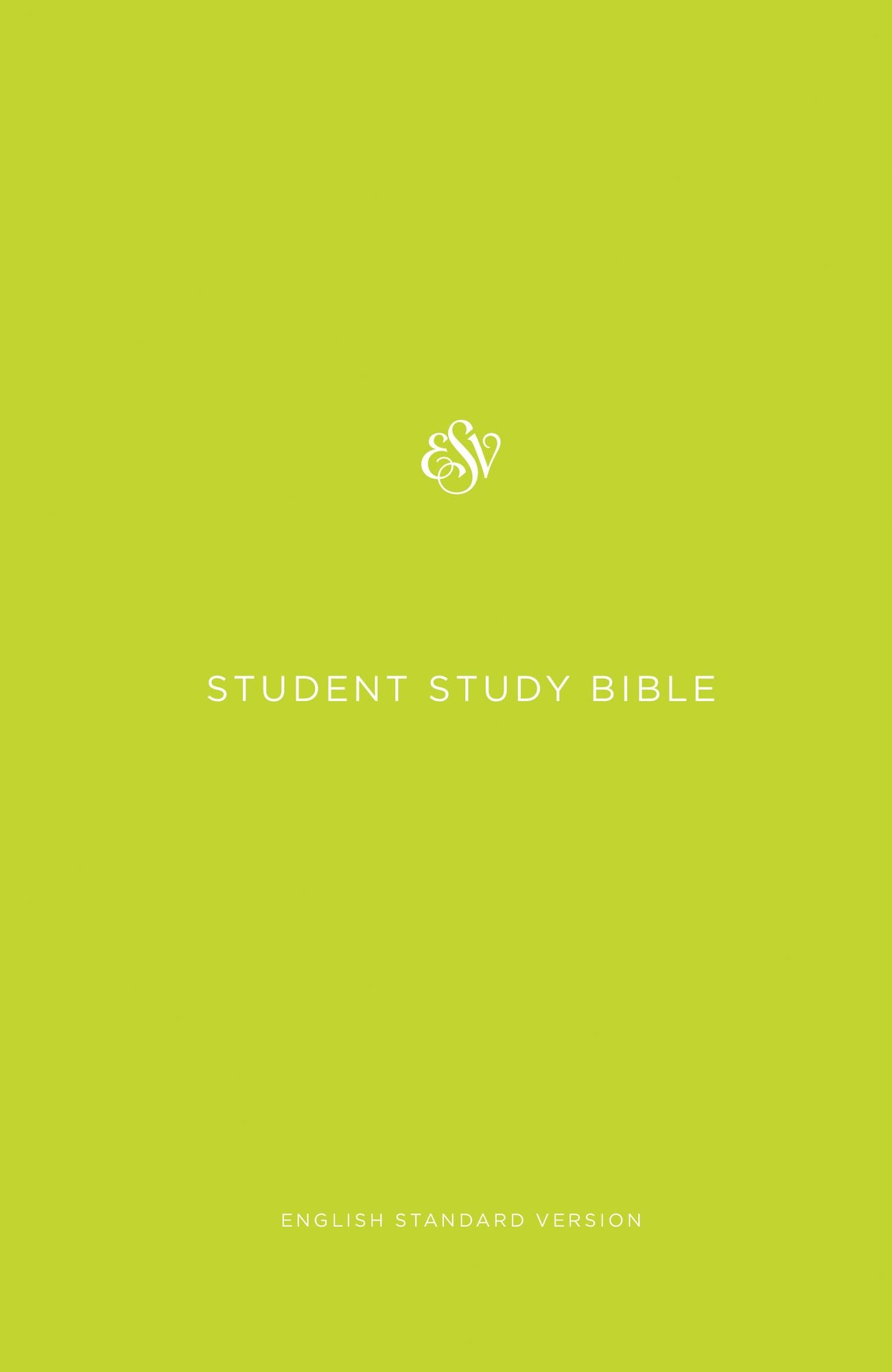 ESV Student Study Bible (Green)