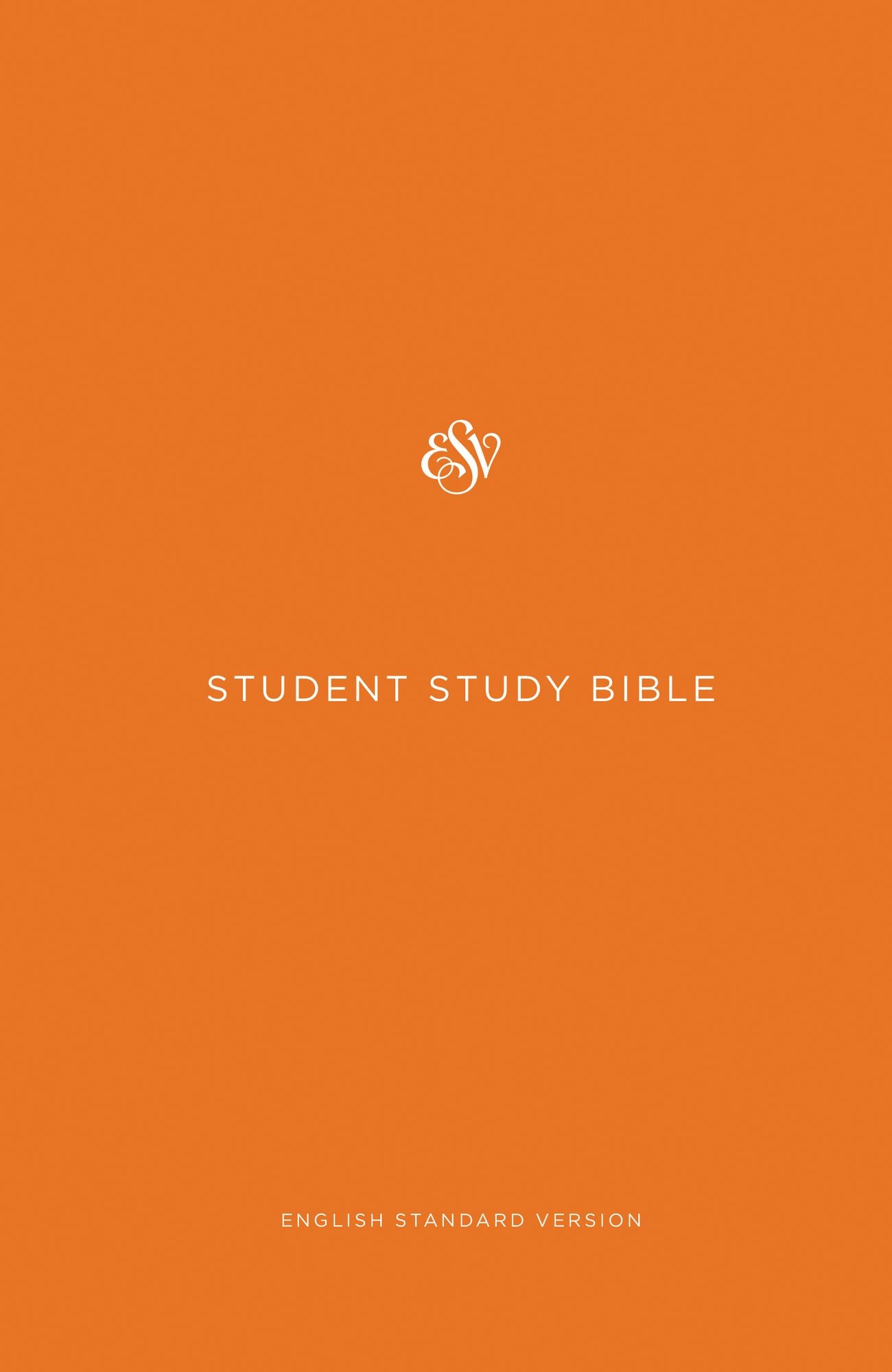 ESV Student Study Bible (Orange)