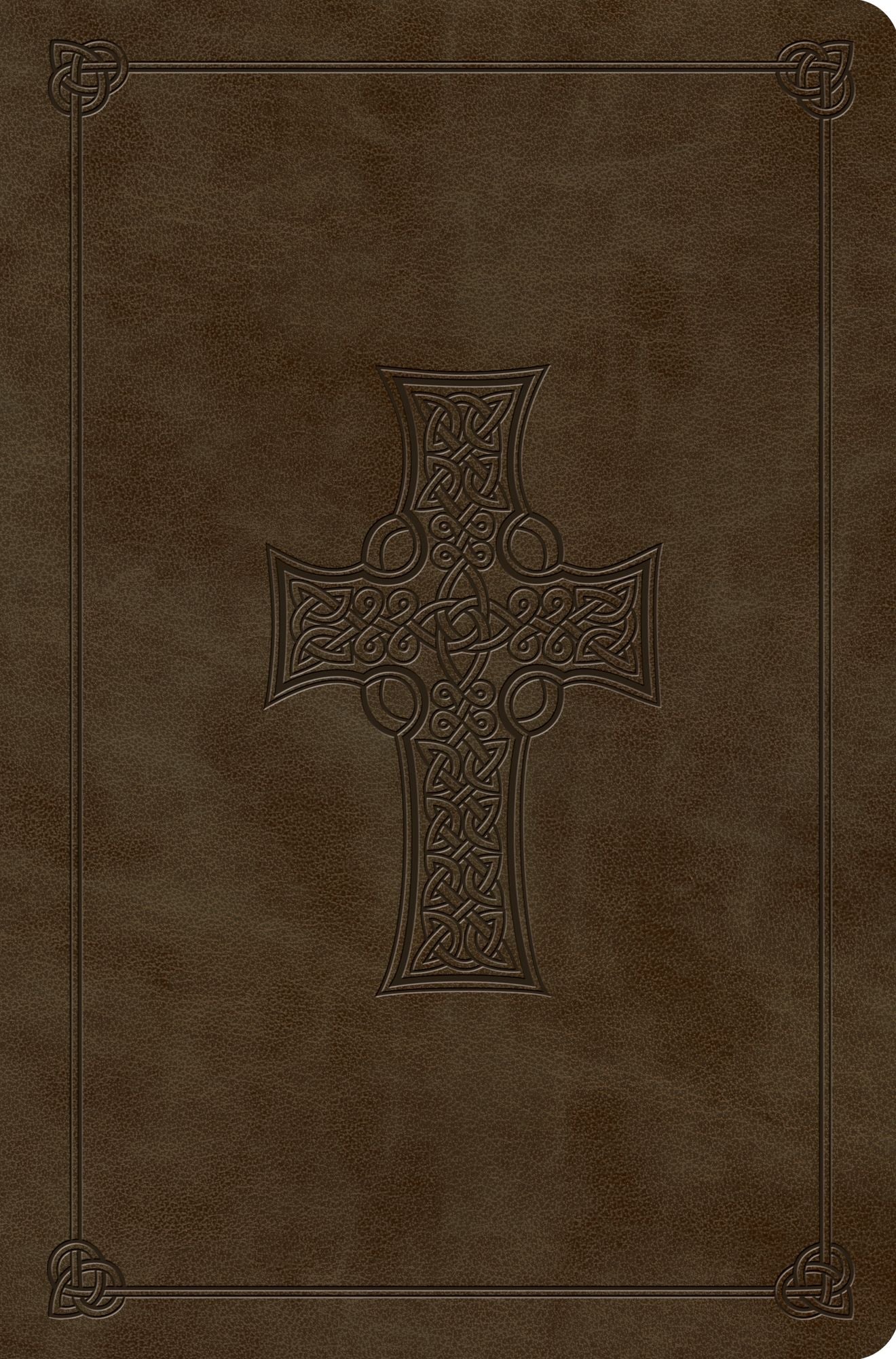 ESV Compact Outreach Bible, Premium Edition (TruTone, Olive, Celtic Cross Design)