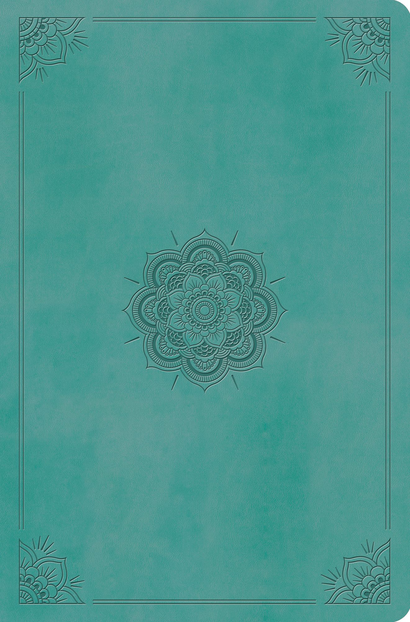 ESV Value Compact Bible (TruTone, Turquoise, Emblem Design)