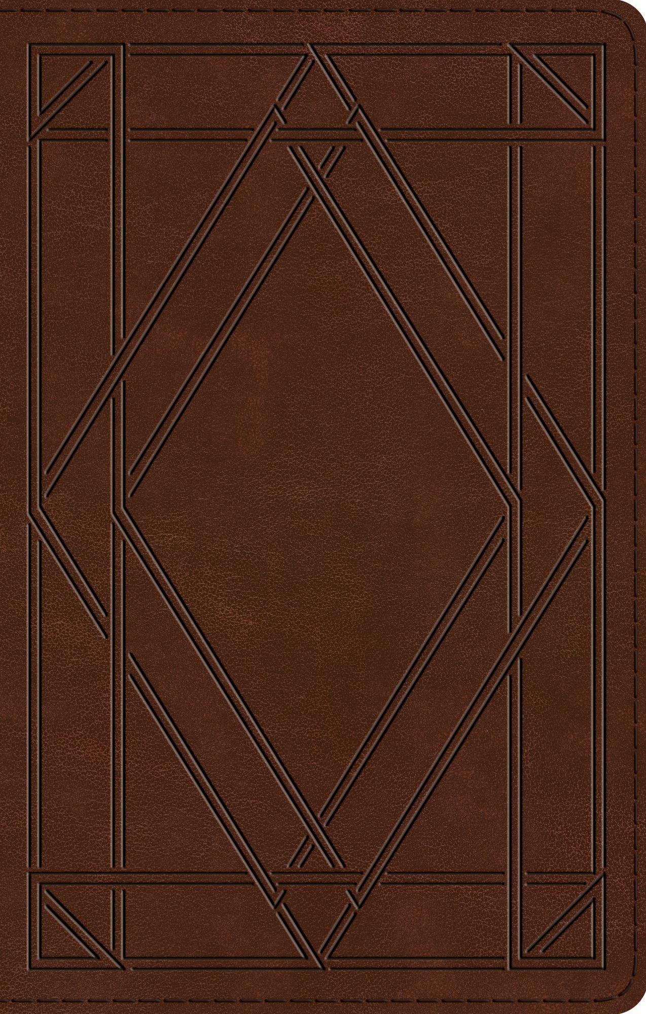 ESV UltraThin Bible (TruTone, Chestnut, Wood Panel Design)