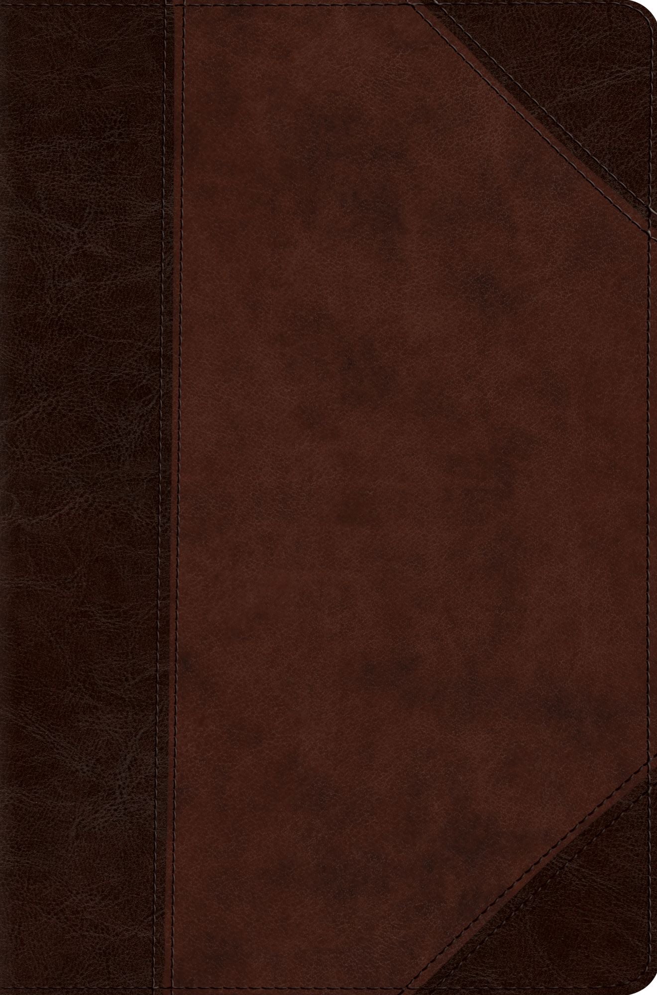 ESV Compact Bible (TruTone, Brown/Walnut, Portfolio Design)