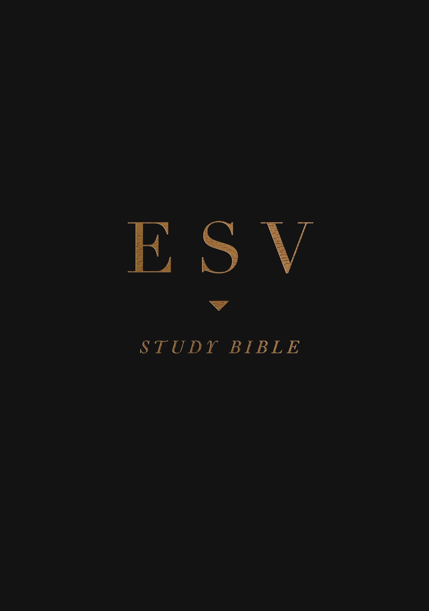 ESV Study Bible (Black)