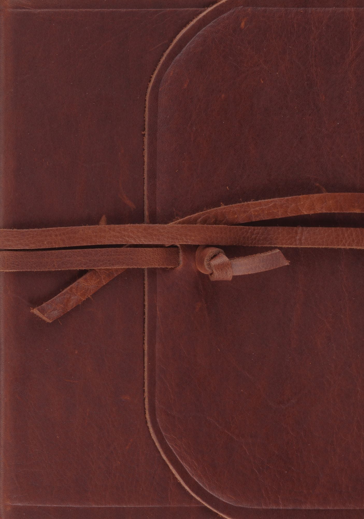 ESV Study Bible (Brown, Flap with Strap)