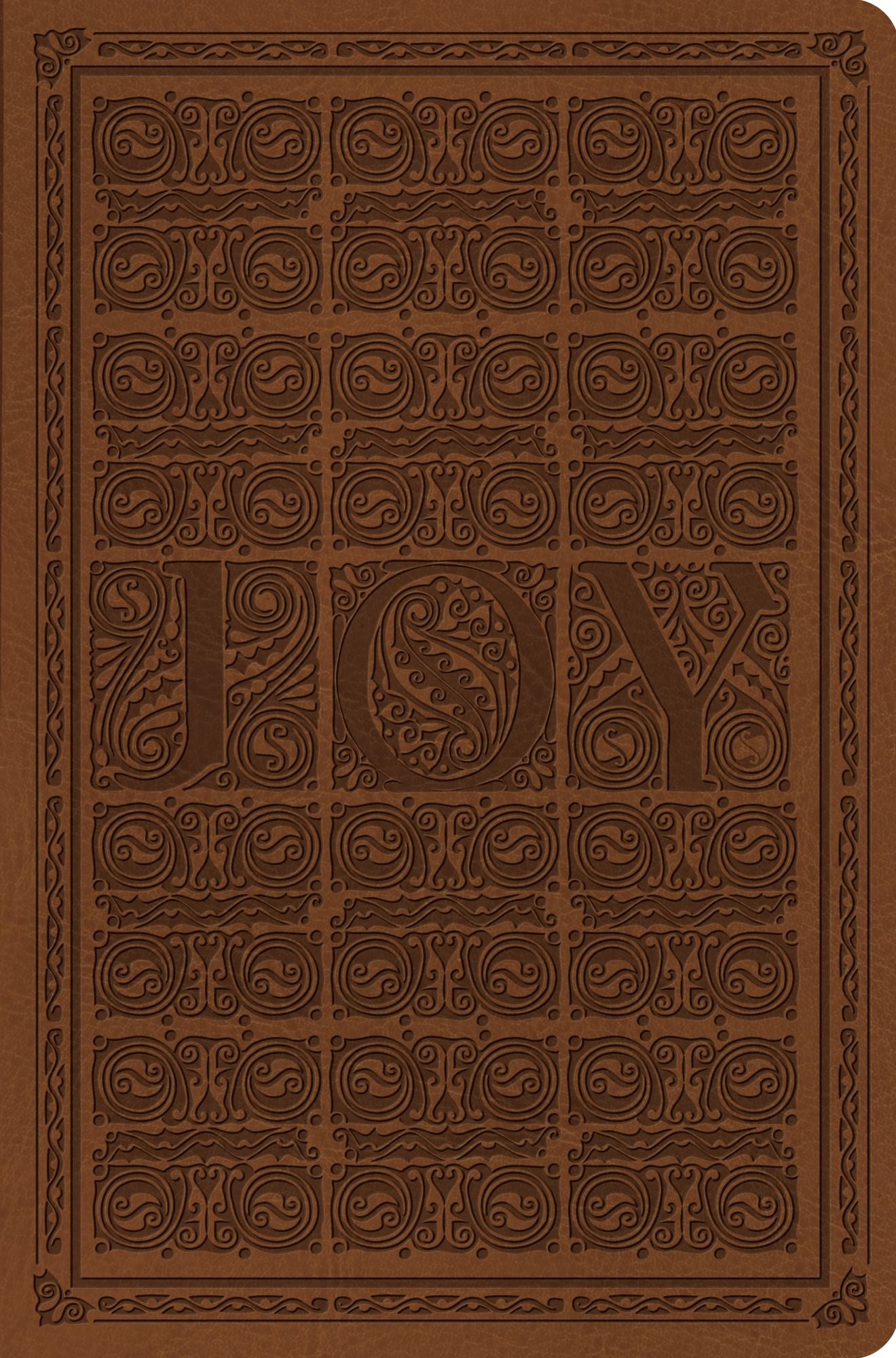 ESV Value Compact Bible (TruTone, Brown, Joy Woodcut Design)