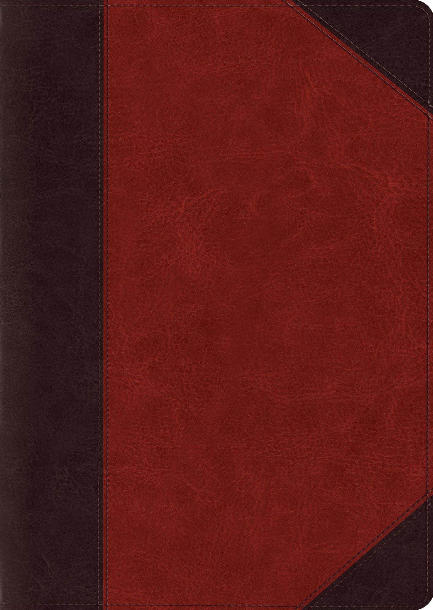 ESV Study Bible, Large Print (TruTone, Brown/Cordovan, Portfolio Design)