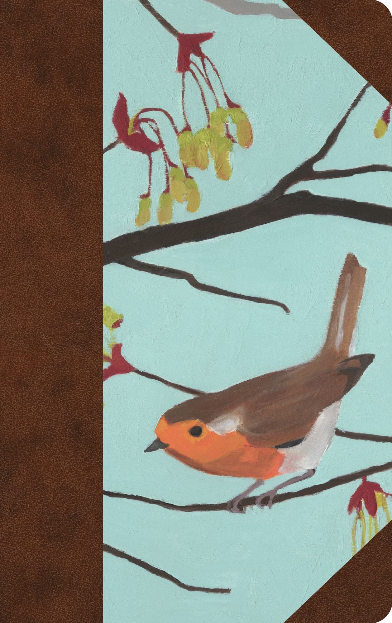 ESV Thinline Bible (Printed TruTone, English Robin Design)