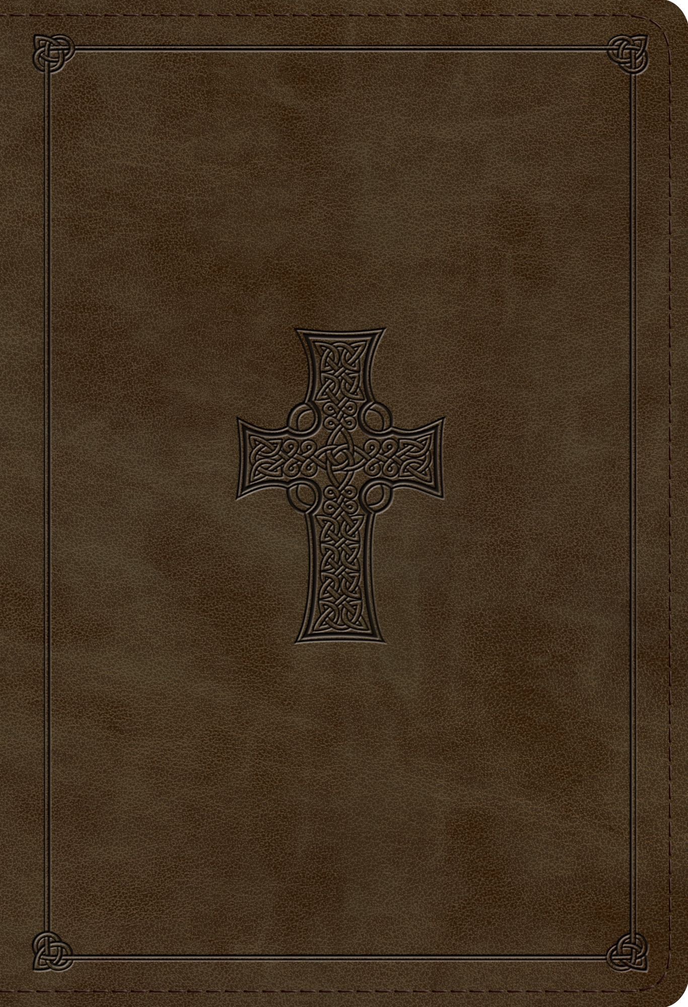 ESV Student Study Bible (TruTone, Olive, Celtic Cross Design)