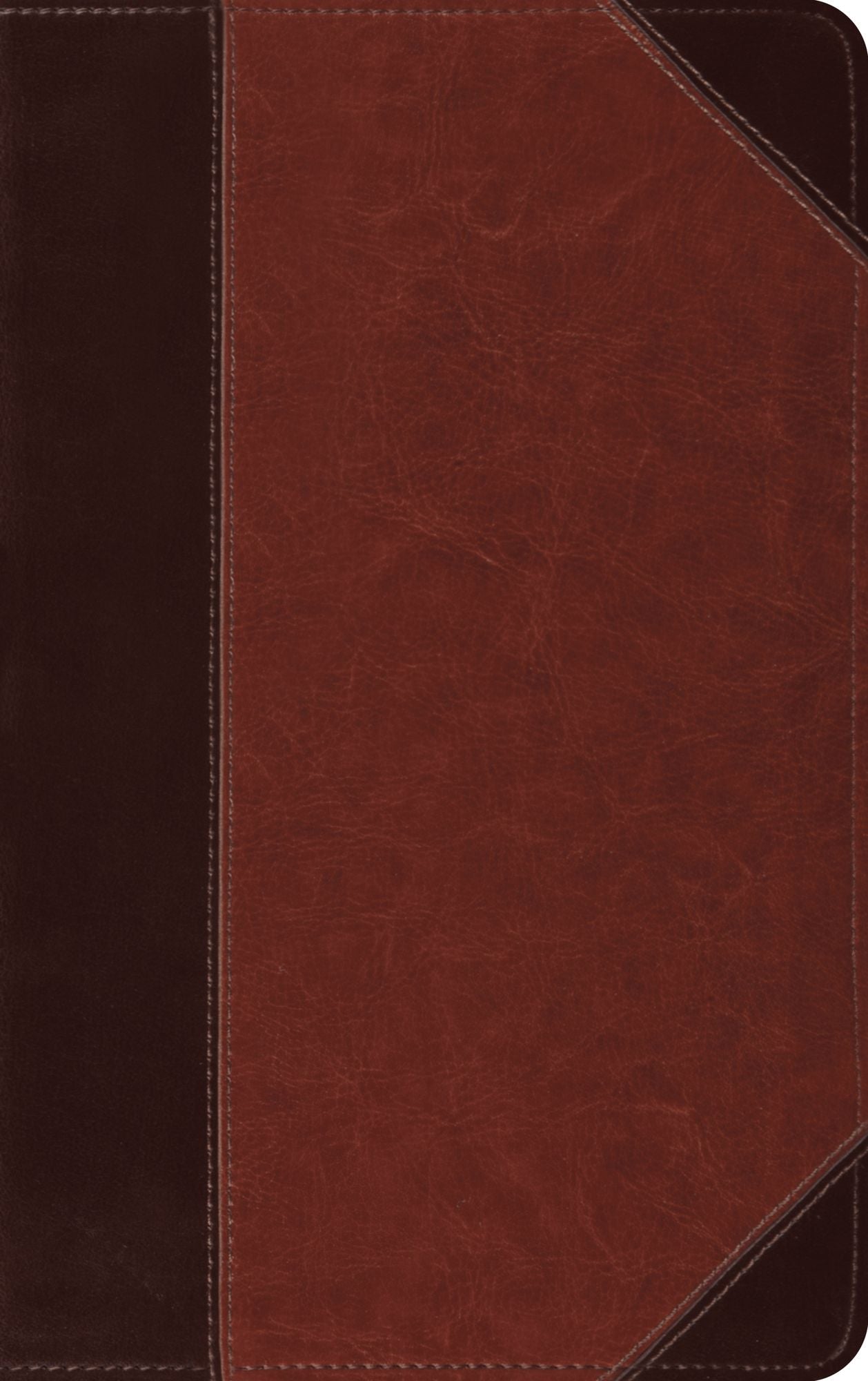 ESV Thinline Reference Bible (TruTone, Brown/Cordovan, Portfolio Design)