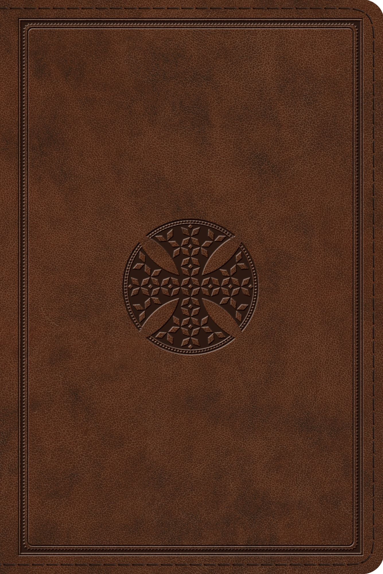 ESV Study Bible, Personal Size (TruTone, Brown, Mosaic Cross Design)