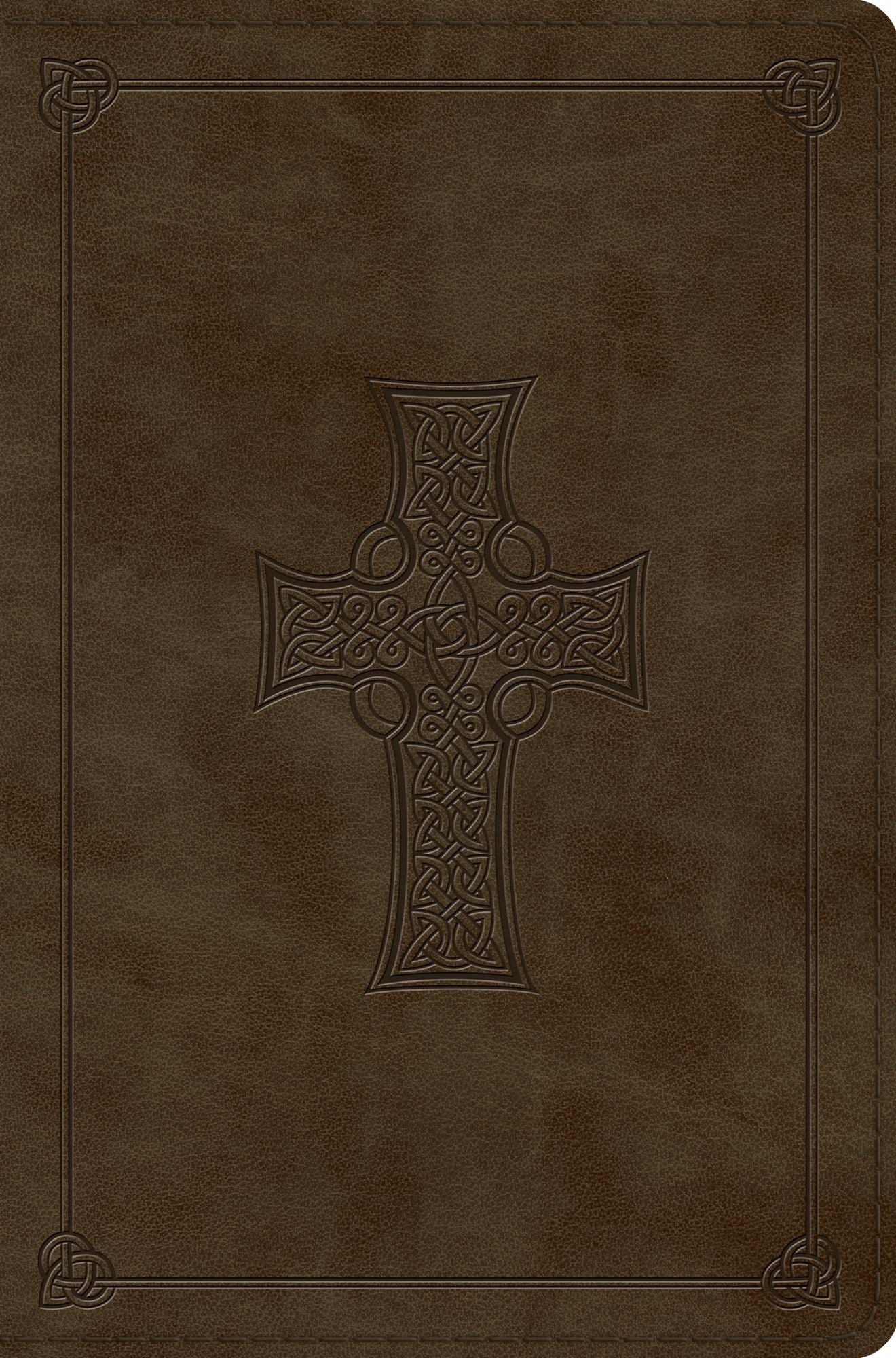 ESV Compact Bible (TruTone, Olive, Celtic Cross Design)