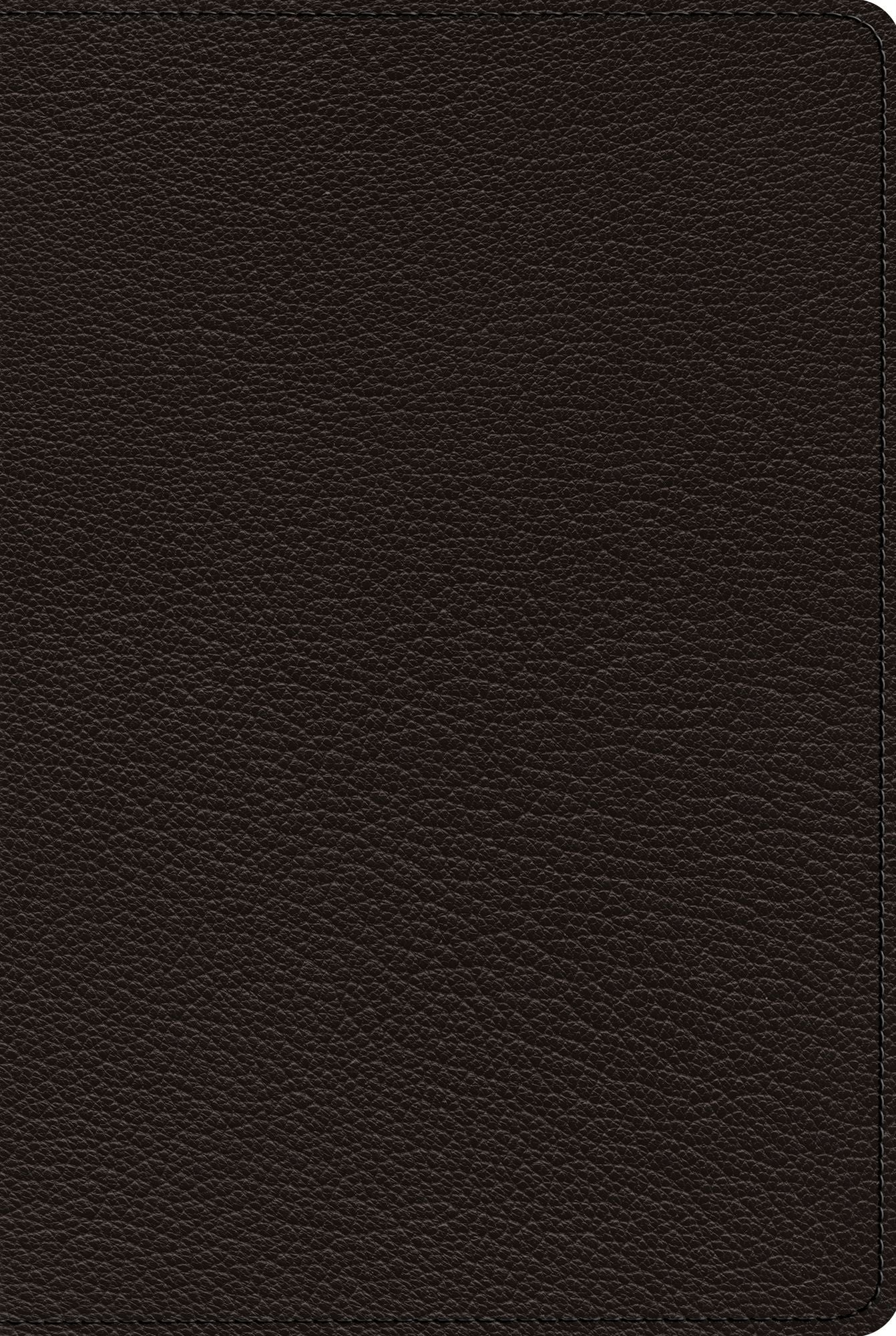ESV Omega Thinline Reference Bible: 80th Anniversary Edition (Goatskin, Black)