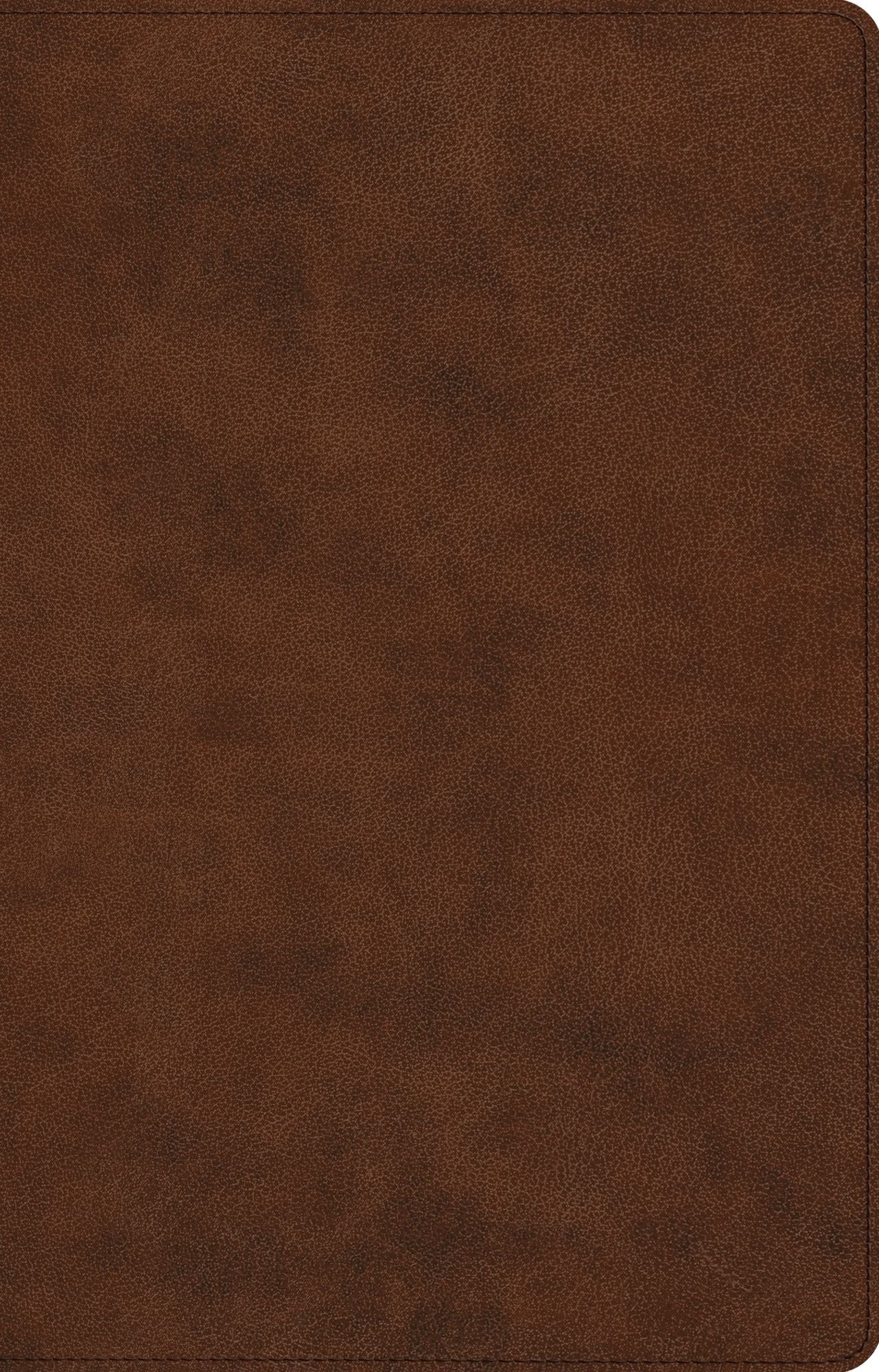 The Holy Bible : English Standard Version, Large Print, Thinline Reference Bible, Trutone, Brown