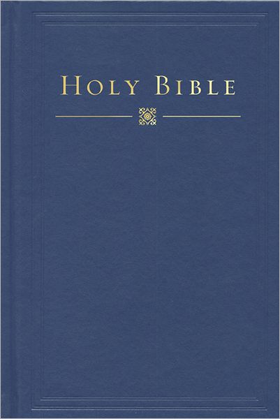 HCSB Pew Bible, Slate Blue Printed Hardcover