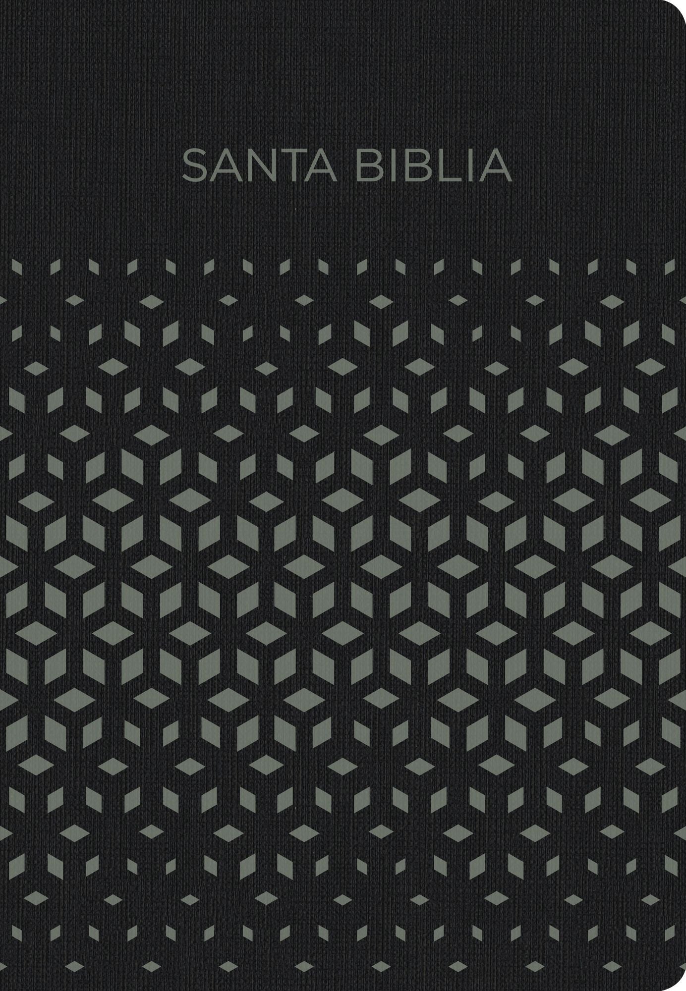 RVR 1960 Biblia para Regalos y Premios, negro/plata simil piel